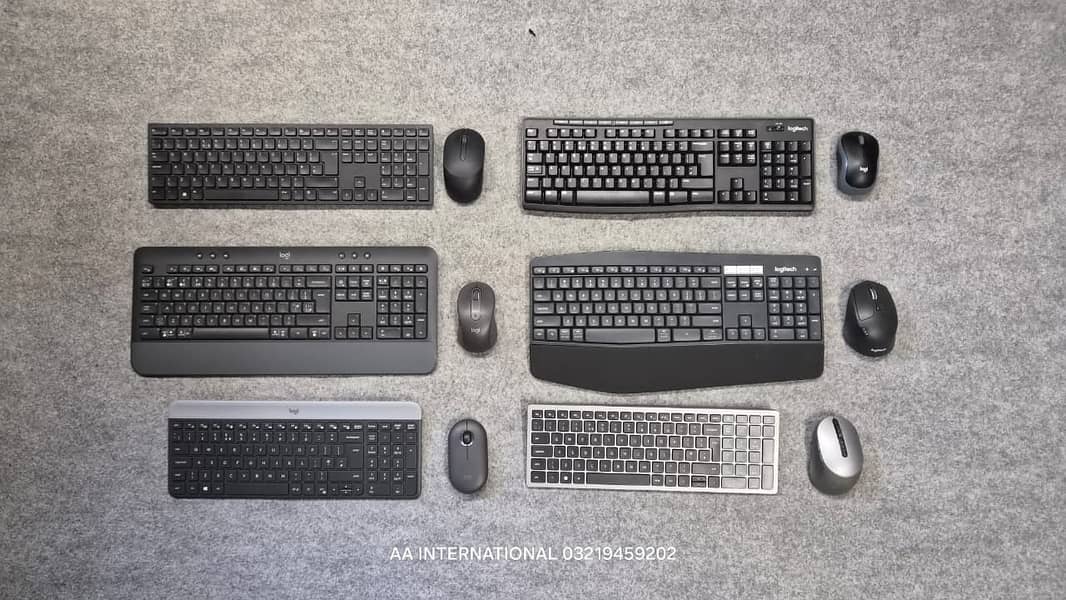 LOGITECH WIRELESS KEYBOARD & WIRELESS MOUSE DELL WIRELESS PAIR 0