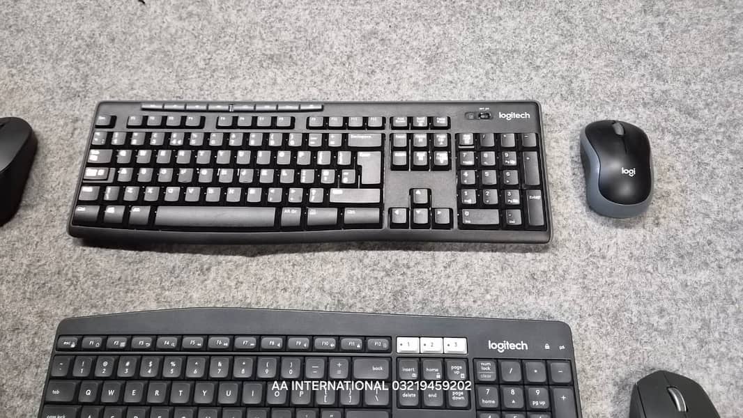 LOGITECH WIRELESS KEYBOARD & WIRELESS MOUSE DELL WIRELESS PAIR 2