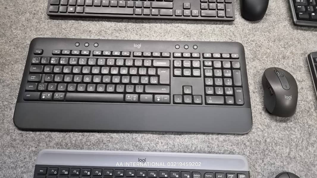 LOGITECH WIRELESS KEYBOARD & WIRELESS MOUSE DELL WIRELESS PAIR 4