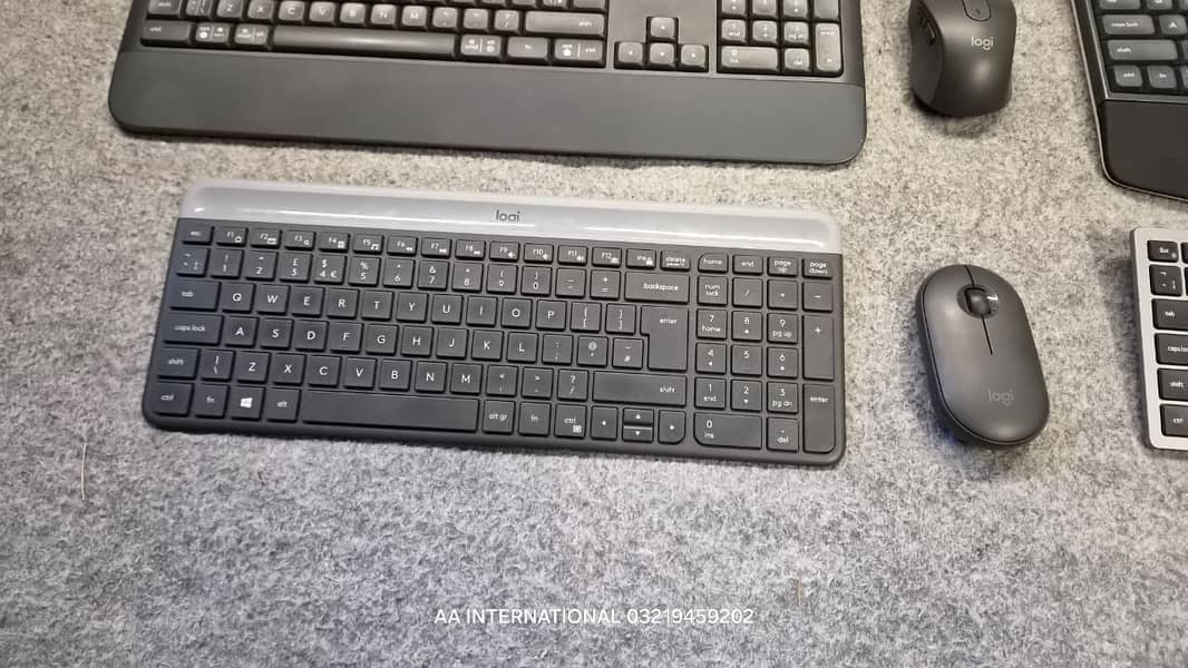 LOGITECH WIRELESS KEYBOARD & WIRELESS MOUSE DELL WIRELESS PAIR 5