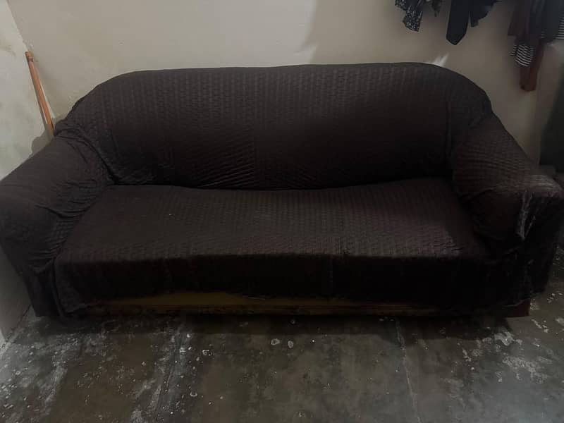 sofa set used good condition 3