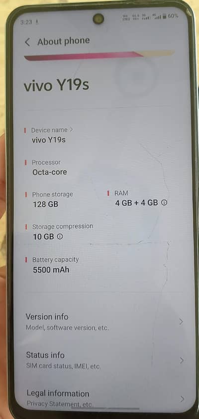 Vivo Y19s