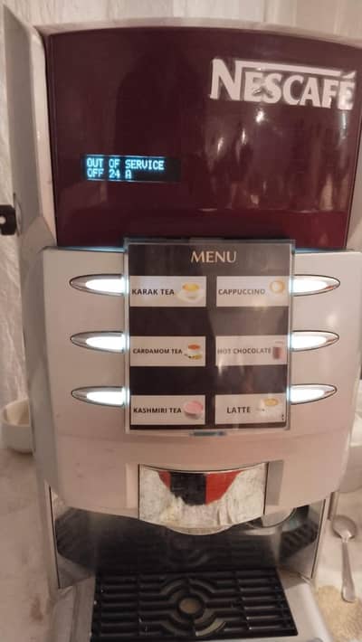 #coffee Nescafé machine for rent