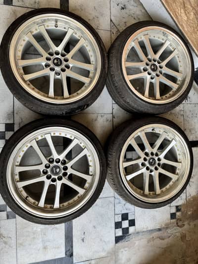 Kranze 17 Inch Rims With Tyres