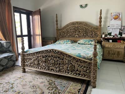 Original Pure Wood, Cinyoti Bed