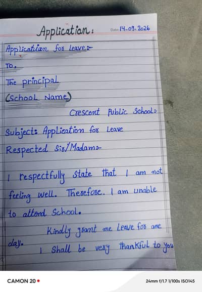 Handwritten Assignments- Neat writing-
