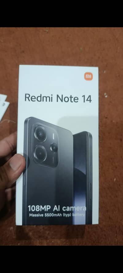 Xiaomi Redmi note 14  8+8/256
