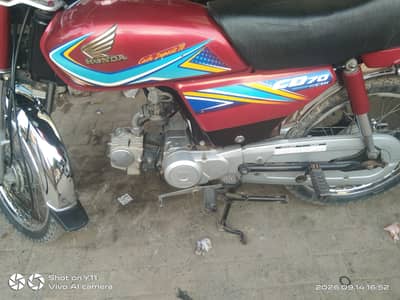 Honda CD 70 all documents clear