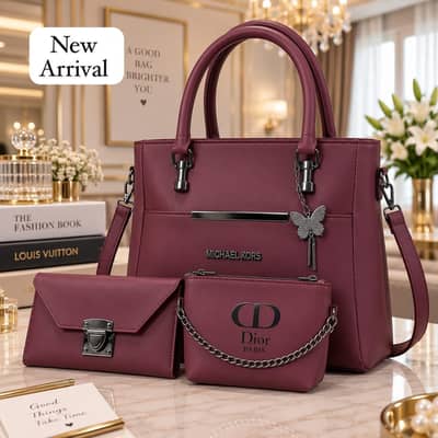 *3 PICS MICHAEL KORS BRANDED HAND BAGS FOR GIRLS*