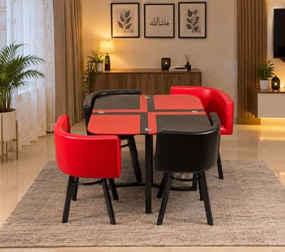 4-Person Space Saving Dining Table