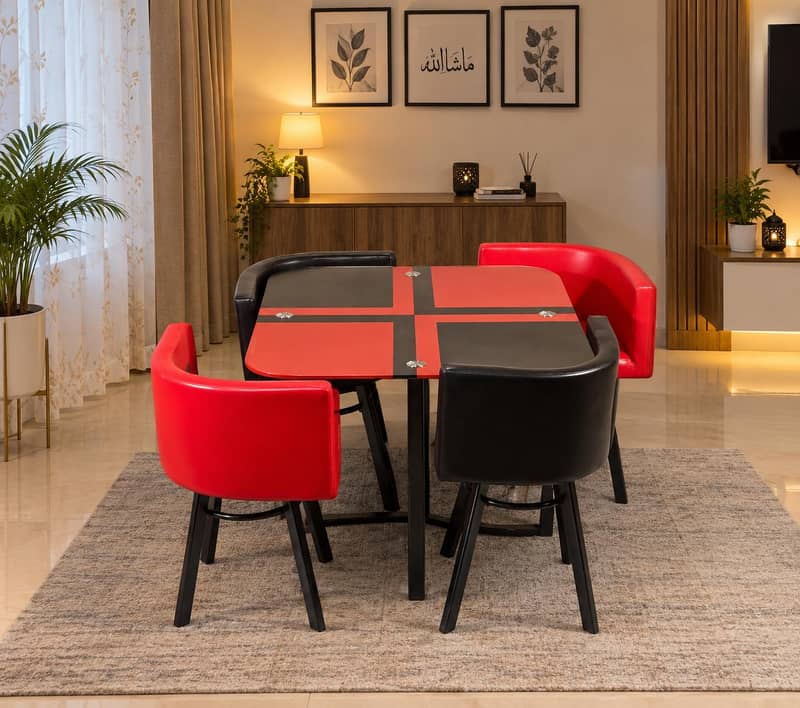4-Person Space Saving Dining Table 0
