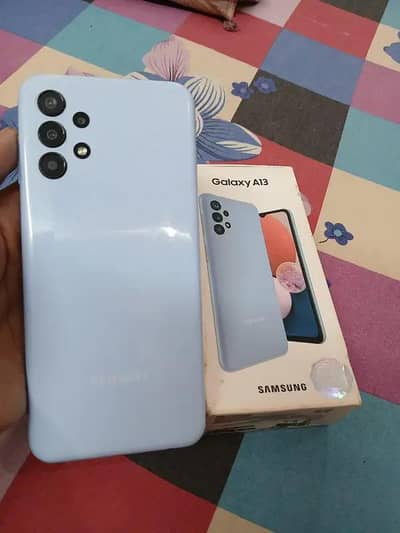 Samsung Mobile A13 with Box & Original charger
