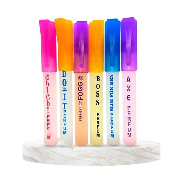 Set of 6 8ml Pocket Perfumes for Women
