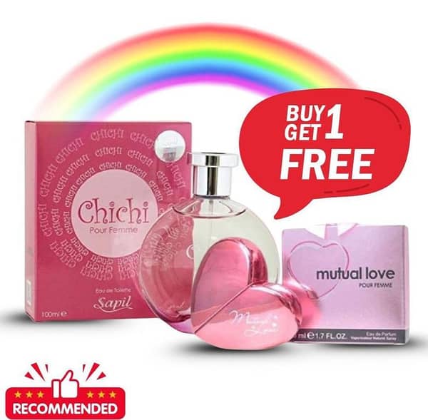 Pack of 2: Impressions by Chiuchii Pinkk 100ml + Mutual Pink 50ml – Long-Lasting Women’s Fragrance