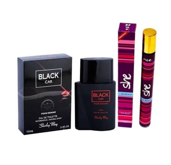 Impressions by Blaak Caar 100ml and She is Crazy Pocket Perfume 35ml – Pack of 2