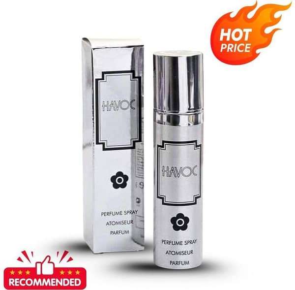 Havoc Silver Perfume for Men, 75 ml – Imported Branded Quality