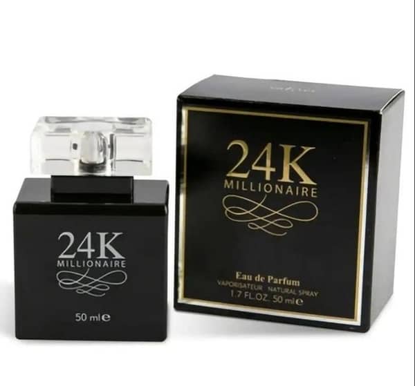 24K MILLIONAIRE perfume 50ml – Unisex fragrance for gifting