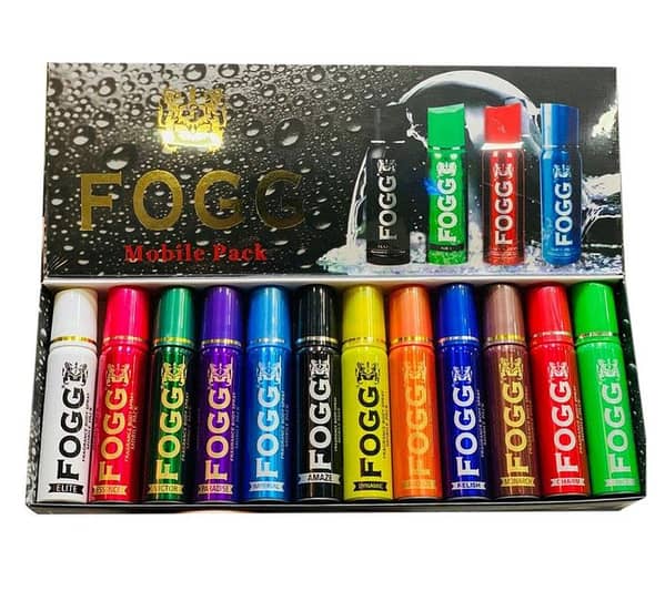 Mini Fog Body Spray, Pack of 6 x 35 ml