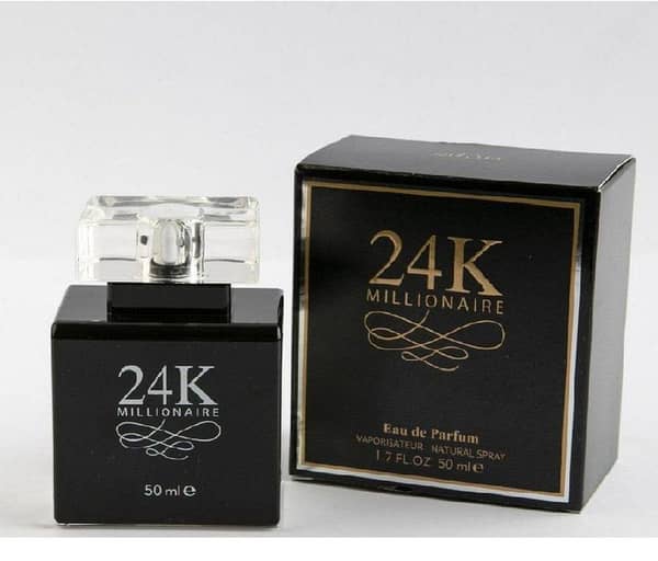 24K Millionaire Perfume (50ml) – Gold, Black, or Pink