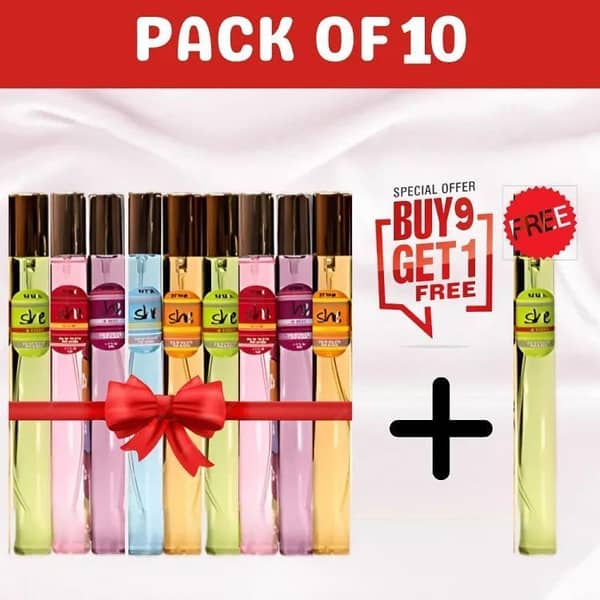 SHE Pen Pocket Perfume — 35ml EAU de Fragrance, Portable Pencil Spray for Women