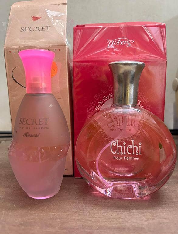 Pack of 2 Impressions By Chichi Pink with Free Secret Parfum - 100ml + 75ml – Ideal Gift for Women