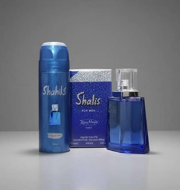 Shalis Men’s Perfume 100ml Eau de Parfum – Fresh, Woody Aroma in an Elegant Bottle