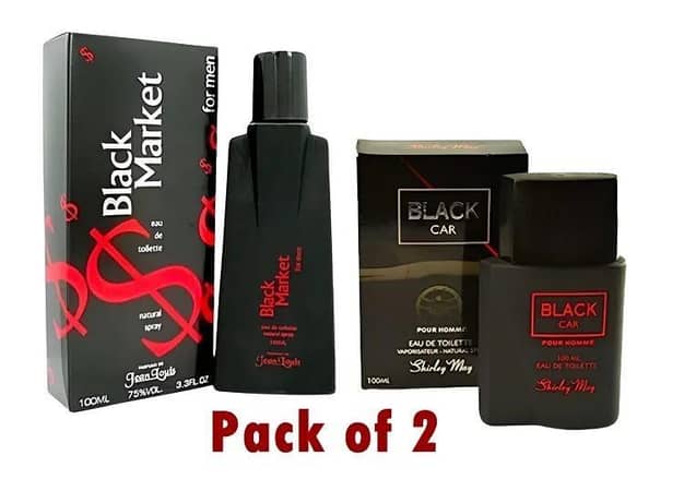 Pack of 2 Perfumes – Blak Caar and Blak Mmarkit, 100ml Each