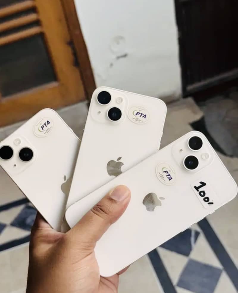 I phone 14 Excellent condition PTA APROVED just white colour available 3