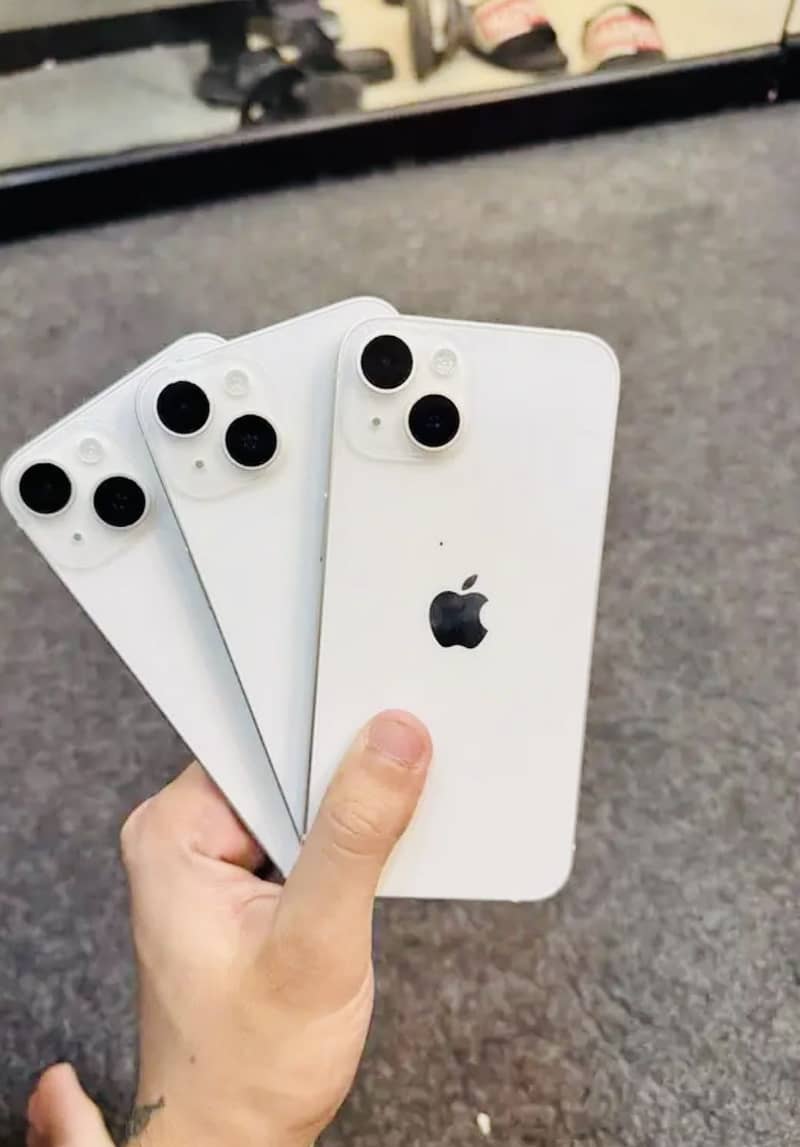 I phone 14 Excellent condition PTA APROVED just white colour available 4