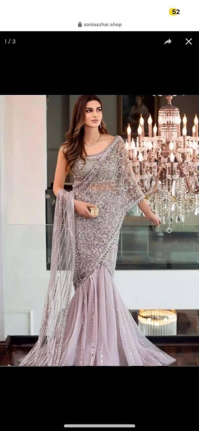 sonia azhar saree s to M