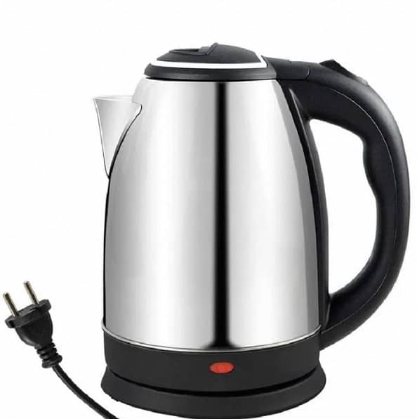 Imported Electric Kettle 2-Liter Stainless Steel with Auto Switch and Rapid Boil