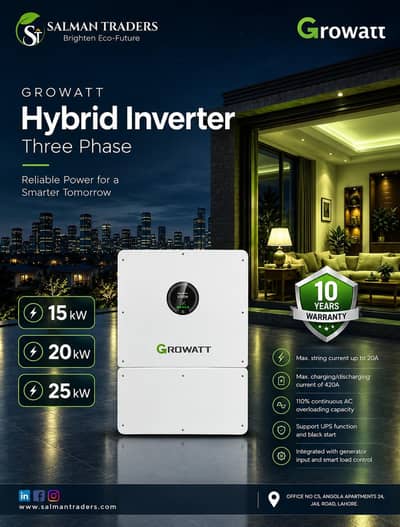 Growatt Hybrid L-V Three-Phase