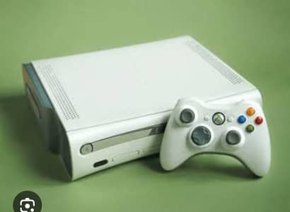 Xbox 360 with 2 wired box packed controllers or 320 GB hard. . .