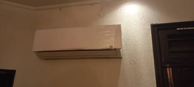 Haier 1.5-ton, 18,000 BTU, model HSU-18LXA03Z.