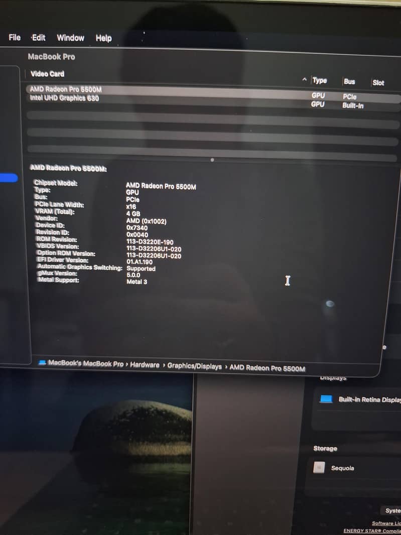 Macbook Pro 2019 1