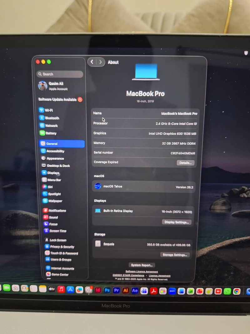 Macbook Pro 2019 4
