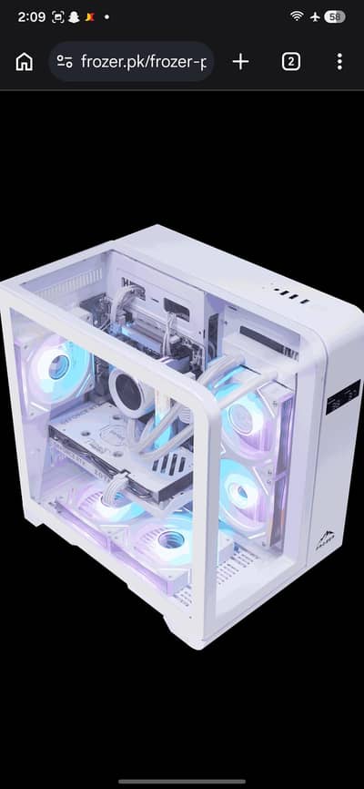 Frozer infinity matx with 3 infinity fans AA tiget infinity with 4 fan
