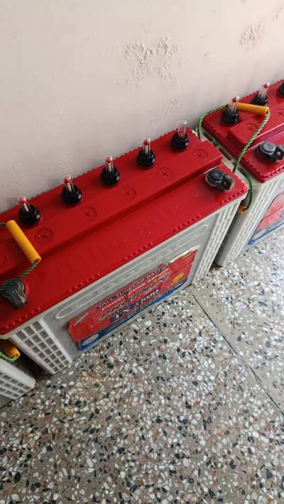 4xPhoenix Tubular Batteries 12 V/ Complete 48 Volt Battery Bank