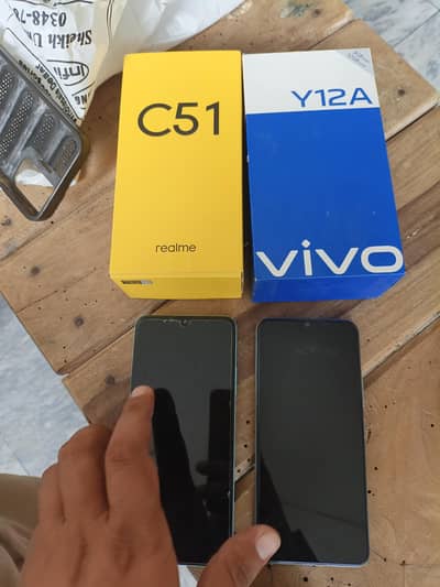 vivo  y 12A               realme C51
