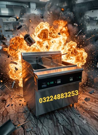 Deep Fryer / pizza oven / hot plate / fast food / dough mixer / Carga/