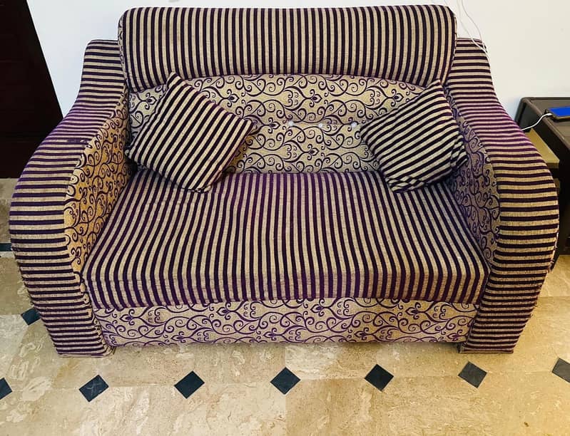 Sofa set,multicolor, fresh condition 0