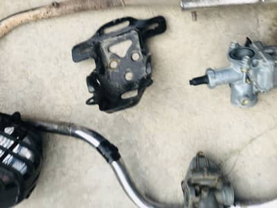 Used 70 bike parts