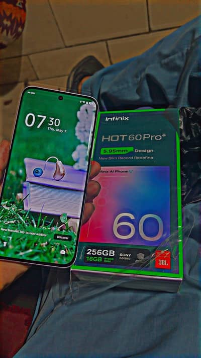 Infinix Hot 60 Pro+ 8/256GB Condition 10/10