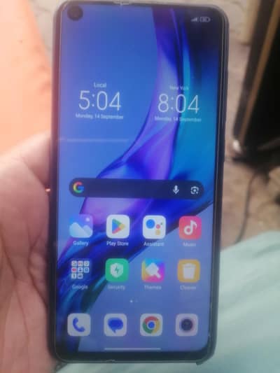 redmi note 9 for sale 4+2/ 128 gb