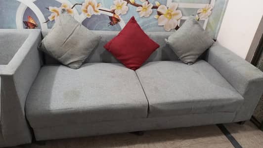Large 5 Seater L-Shape Sofa Set | Comfortable Sofa
