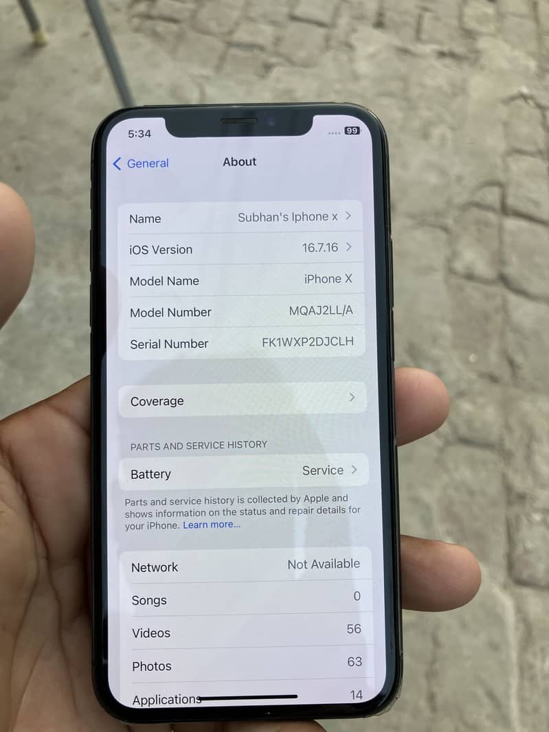 Apple iPhone X 8