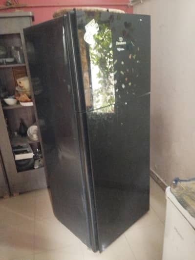 only gas change dawlance refrigerator glass door