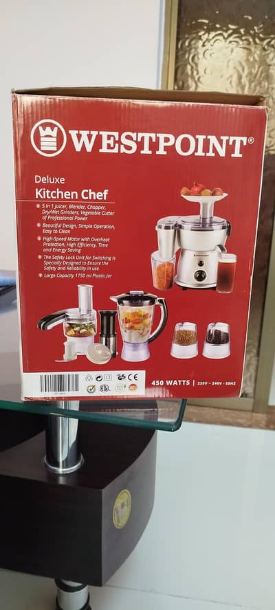 Westpoint Deluxe Kitchen Chef (WF-2804) – 100% Brand New / Unused