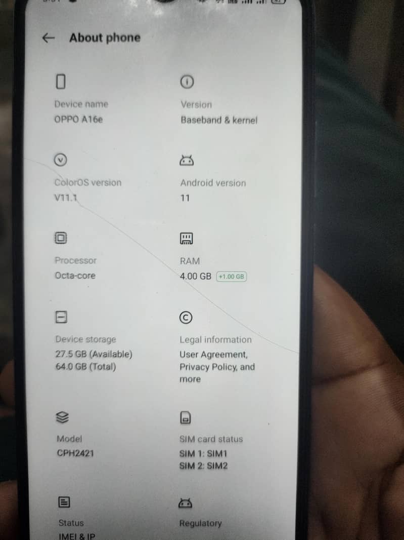 OPPO A16e 2