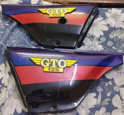 kawasaki gto 125 origional side tappay with monograms for sell